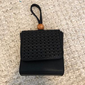 Anthropologie black bag.